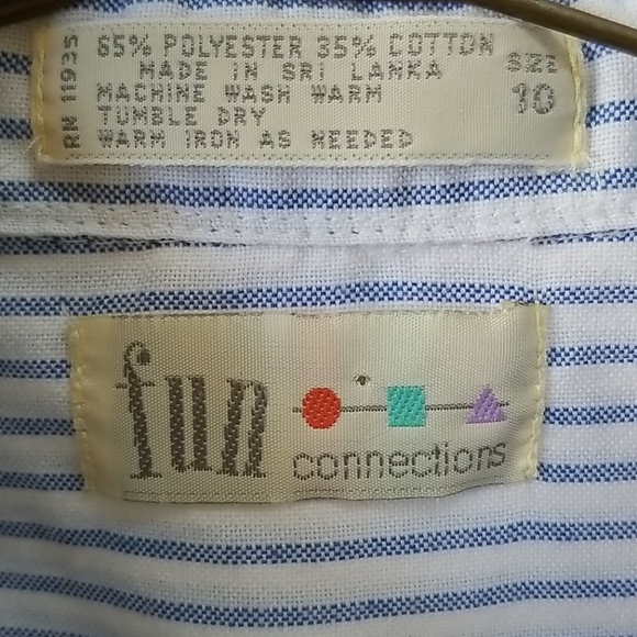 👨‍👧👕FUN CONNECTIONS STRIPED SHIRT - Picture 6 of 9